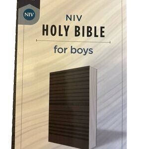 NIV Holy Bible for Boys - Black